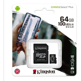 TARJETA DE MEMORIA SD KINSTON 64GB CLASE 10