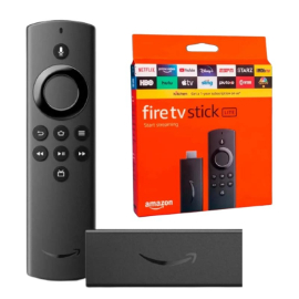 Paquete básico de accesorios para Fire TV Lite que incluye Fire TV Stick  Lite, funda para mando (rojo) y cable de alimentación USB
