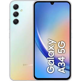 SAMSUNG GALAXY A34 5G PLATEADO 8GB-256GB
