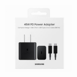 CARGADOR SAMSUNG 45W SUPER CARGA RAPIDA TIPO C