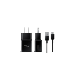 CACELL CARGADOR TIPO USB A TIPO C NEGRO