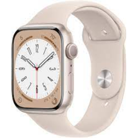APPLE WATCH  SERIE 8 STAR ALU CREMA 45 MM
