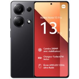 XIAOMI REDMI NOTE 13 PRO 4G NEGRO 8GB-256GB